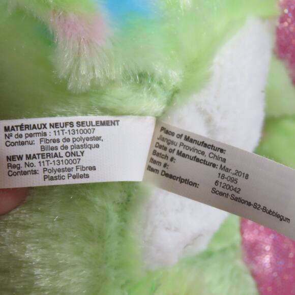 Scent-sationals Bubblegum Cat Plush Glitter Collectible Toy Stuffed Animal - Picture 15 of 16